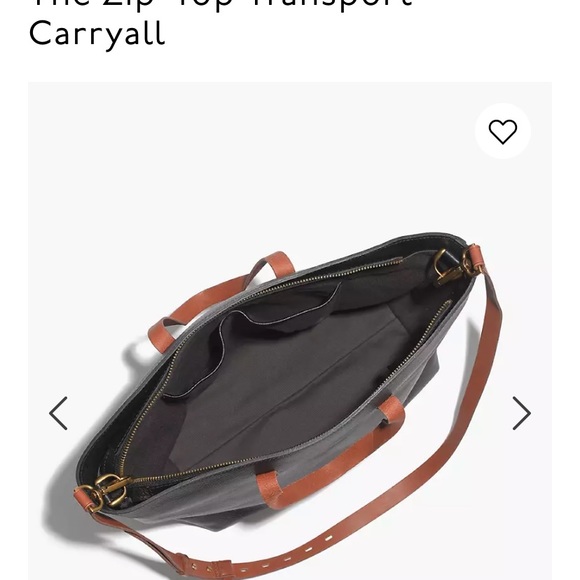 Madewell Zip-Top Medium Transport Carryall - Picture 2 of 9